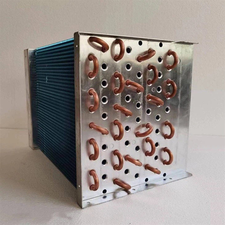 Multi-row Porous Multi-function Copper Tube Aluminum Fin Evaporator